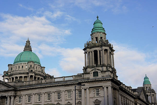 Belfast is the administrative capital and largest city of Northern Ireland. Most of Belfast is in County Antrim, but parts of East and South Belfast are in County Down. CT