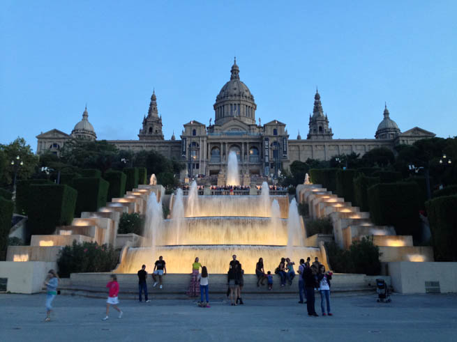 Palau Nacional, situated in Montjuïc, is a palace constructed between the years 1926 and 1929 for the 1929 International Exhibition in Barcelona. CT