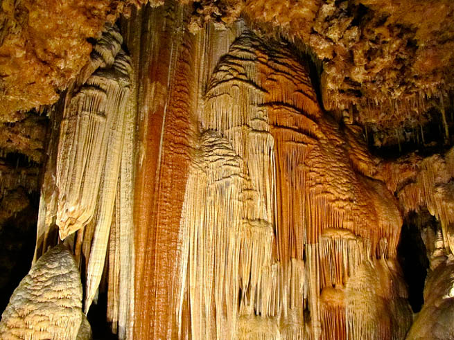 Meramec Caverns is the collective name for a 4.6-mile cavern system in the Ozarks, near Stanton, Missouri. CT