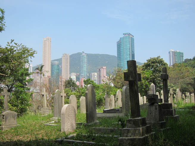 Hong Kong Cemetery, formerly Hong Kong Cemetery and before that Hong Kong Colonial Cemetery, is one of the early Christian cemeteries of Hong Kong dating to its colonial era beginning in 1845. CT