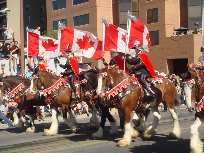 Calgary Stampede is an annual rodeo, exhibition and festival held every July in Calgary, Alberta, Canada.