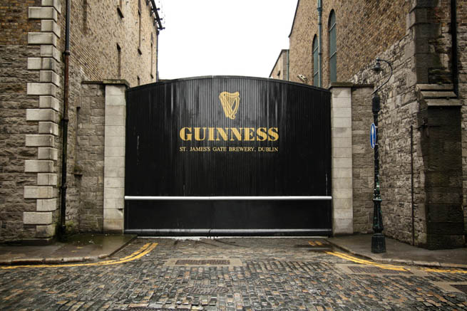 Guinness is a popular Irish dry stout that originated in the brewery of Arthur Guinness at St. James's Gate, Dublin.