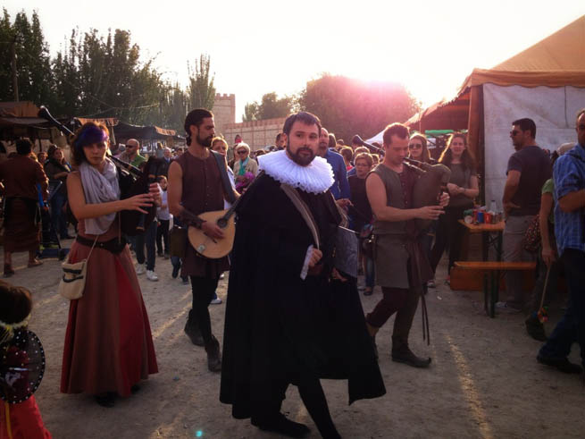 At the Semana Cervantina festival near Madrid, Don Quixote is celebrated.