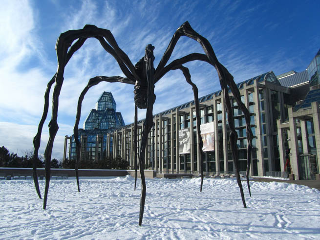National Gallery of Canada, located in the capital city Ottawa, Ontario, is one of Canada's premier art galleries.