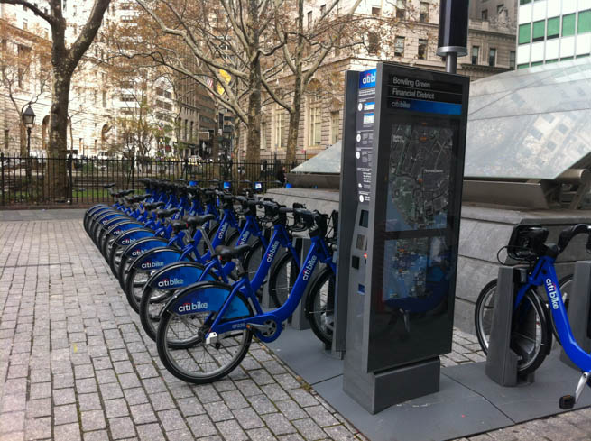 A bicycle sharing system, or bike share scheme, is a service in which bicycles are made available for shared use to individuals on a very short term basis.