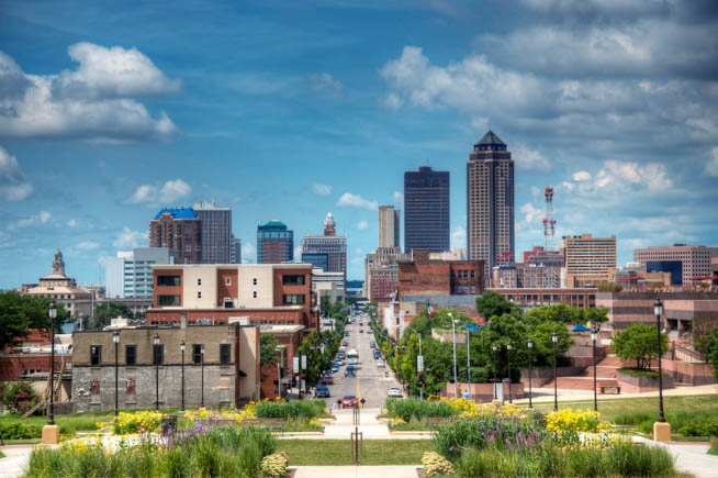 Des Moines is the capital and the most populous city in the U.S. state of Iowa