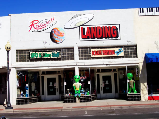 Roswell is a city in, and the county seat of, Chaves County in the southeastern quarter of the state of New Mexico CT