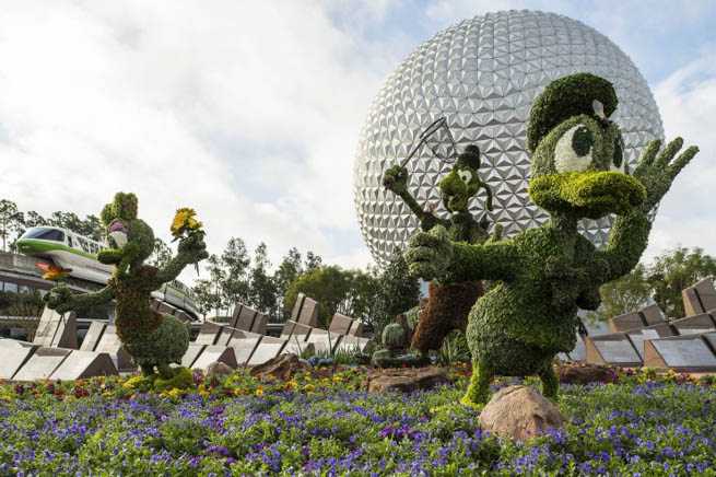 Epcot is the second of four theme parks built at Walt Disney World in Bay Lake, Florida 