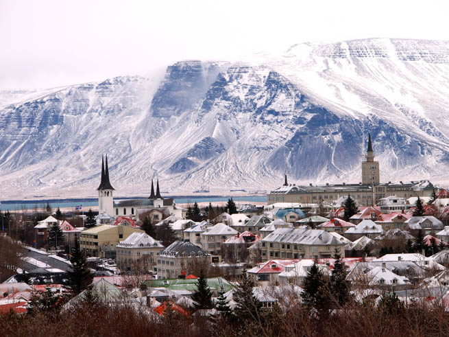 Reykjavik is Iceland’s coastal capital CT
