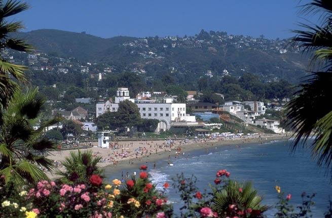 Laguna Beach is a seaside resort city located in southern Orange County, California CT