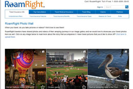 RoamRight launches a community photo wall to share traveler photos and videos.