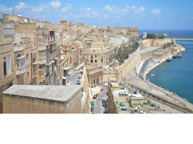 A place where the language is English, the culture feels Italian, and the architecture looks like the Middle East. It's Malta!