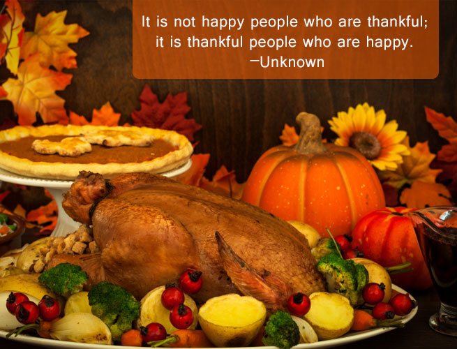 Happy Thanksgiving Content