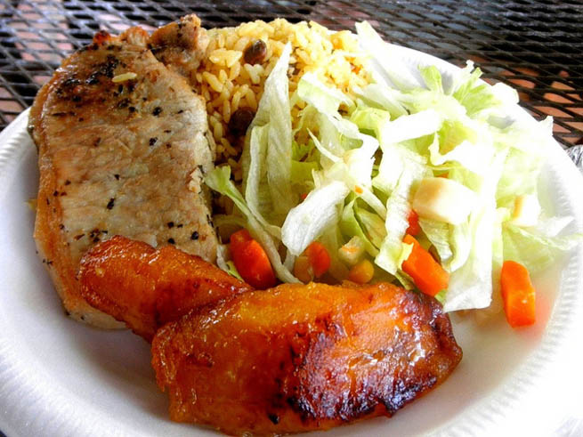 Puerto Rican cuisine has its roots in the cooking traditions and practices of Europe (Spain), Africa and the native Taínos. CT