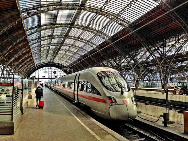 High-speed rail is one way to travel in Europe