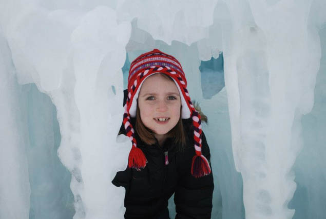 Learn all about America's great wintertime secret - the ice castles! 