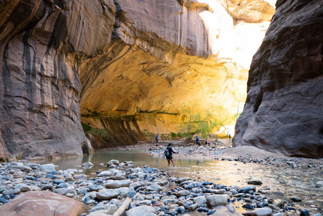Hike in Zion National Park is located in the Southwestern United States CT