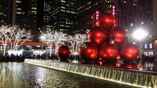 Visit New York City during the holiday season to experience one of the most festive cities in the world.