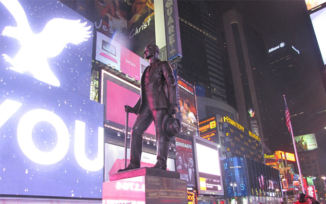 Statue in New York City Statue in New York City
